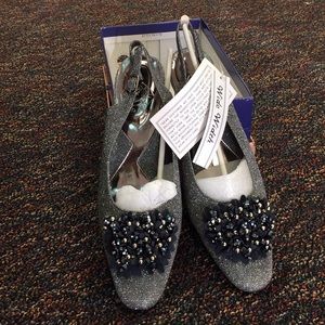 Floral, footwear US, evening shoes